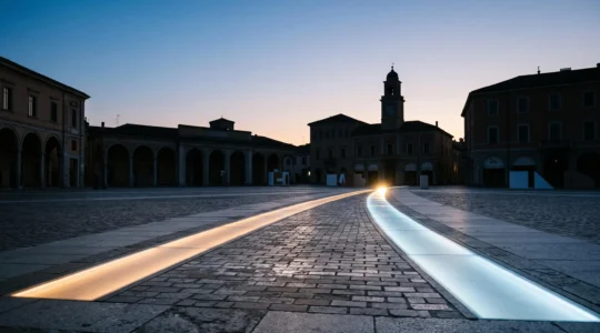 Deux chemins lumineux qui convergent symboliquement vers un point commun, illustrant une rencontre construite par la stratégie plutôt que par le hasard